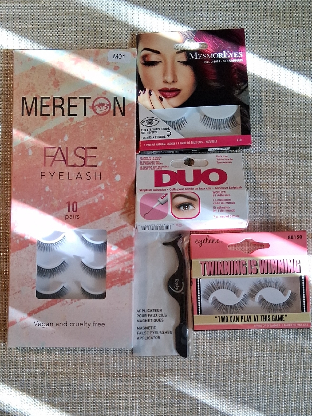 False Eyelashes Set